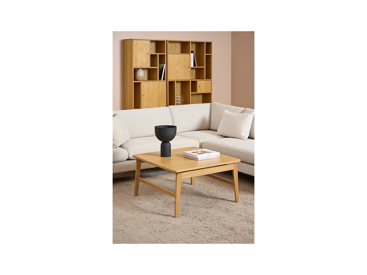 Emma salontafel natuur.