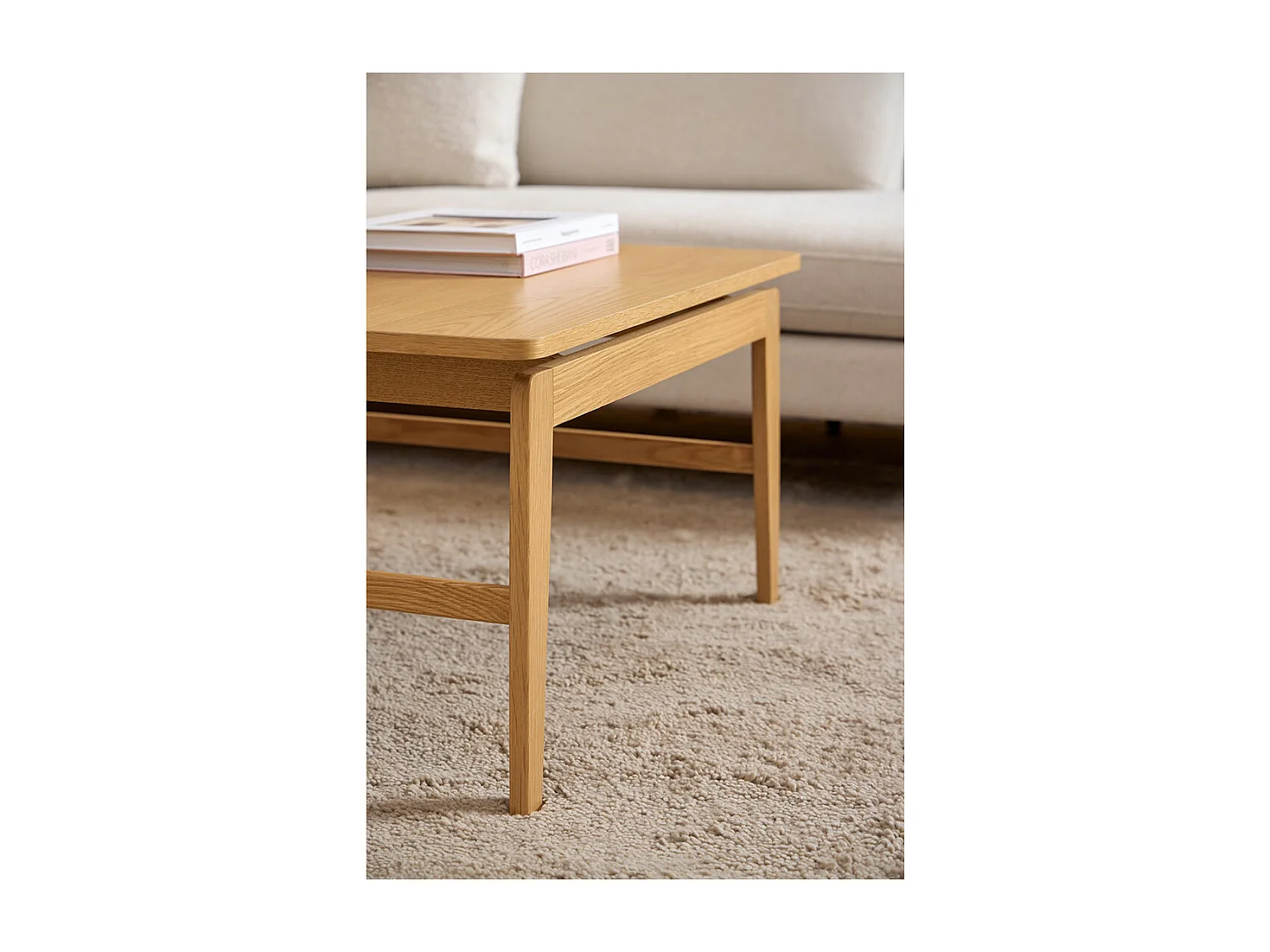 Emma salontafel natuur.