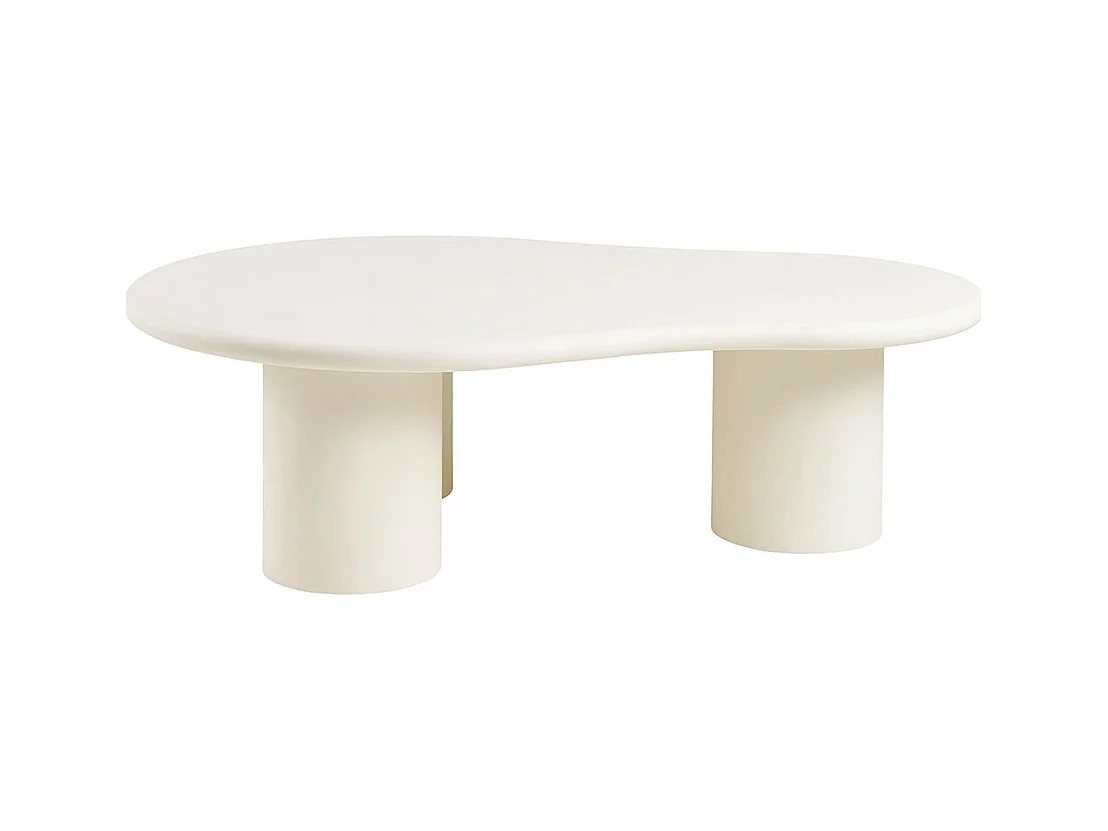 Palmera table basse décor ciment.