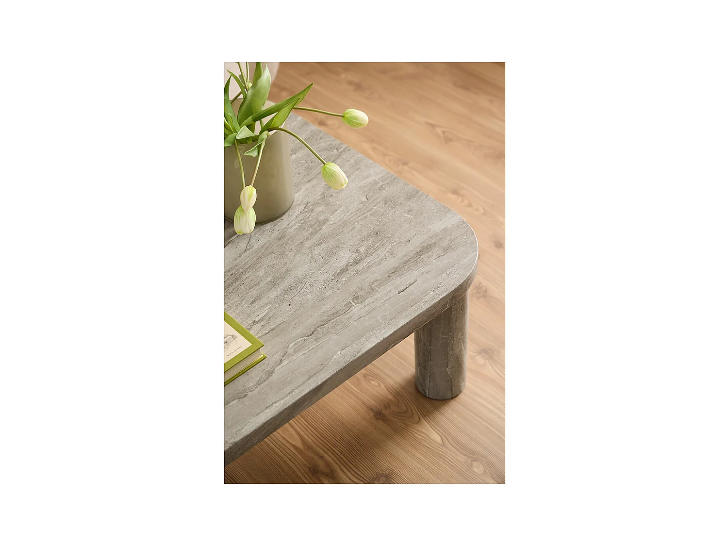 Solano table basse gris.