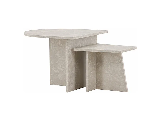 Sala table basse beige.