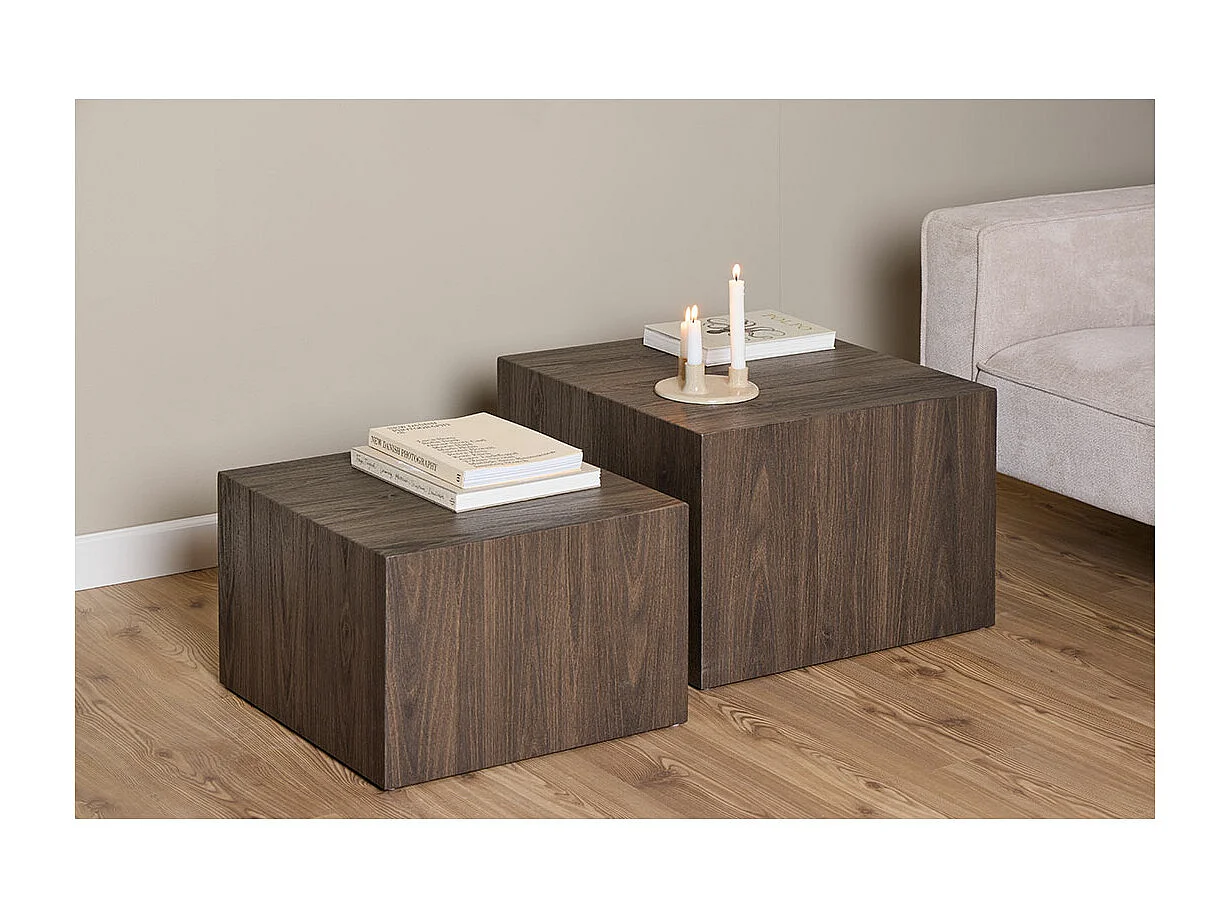 Chelsea salontafel bruin.