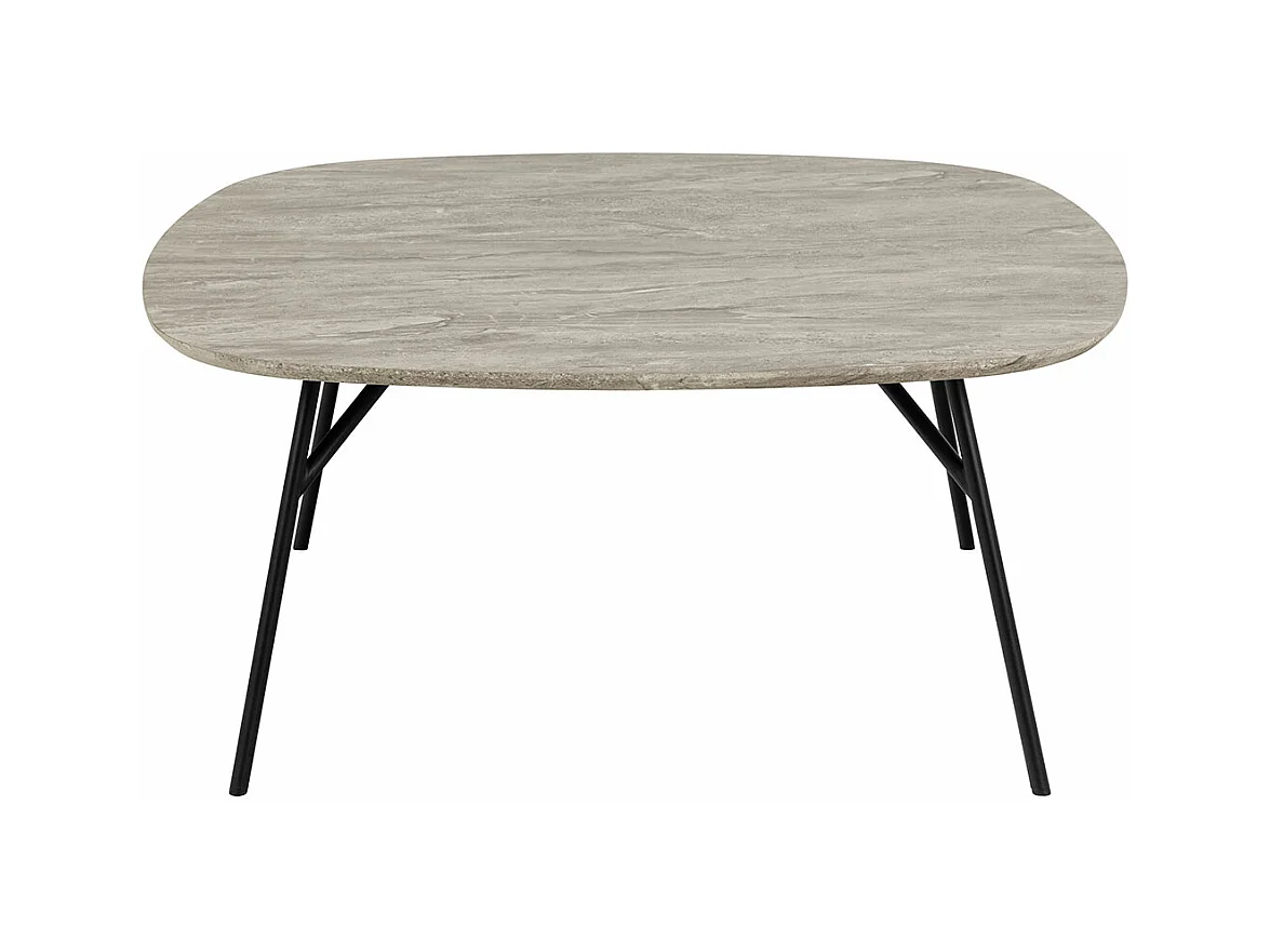 Caracas table basse gris.