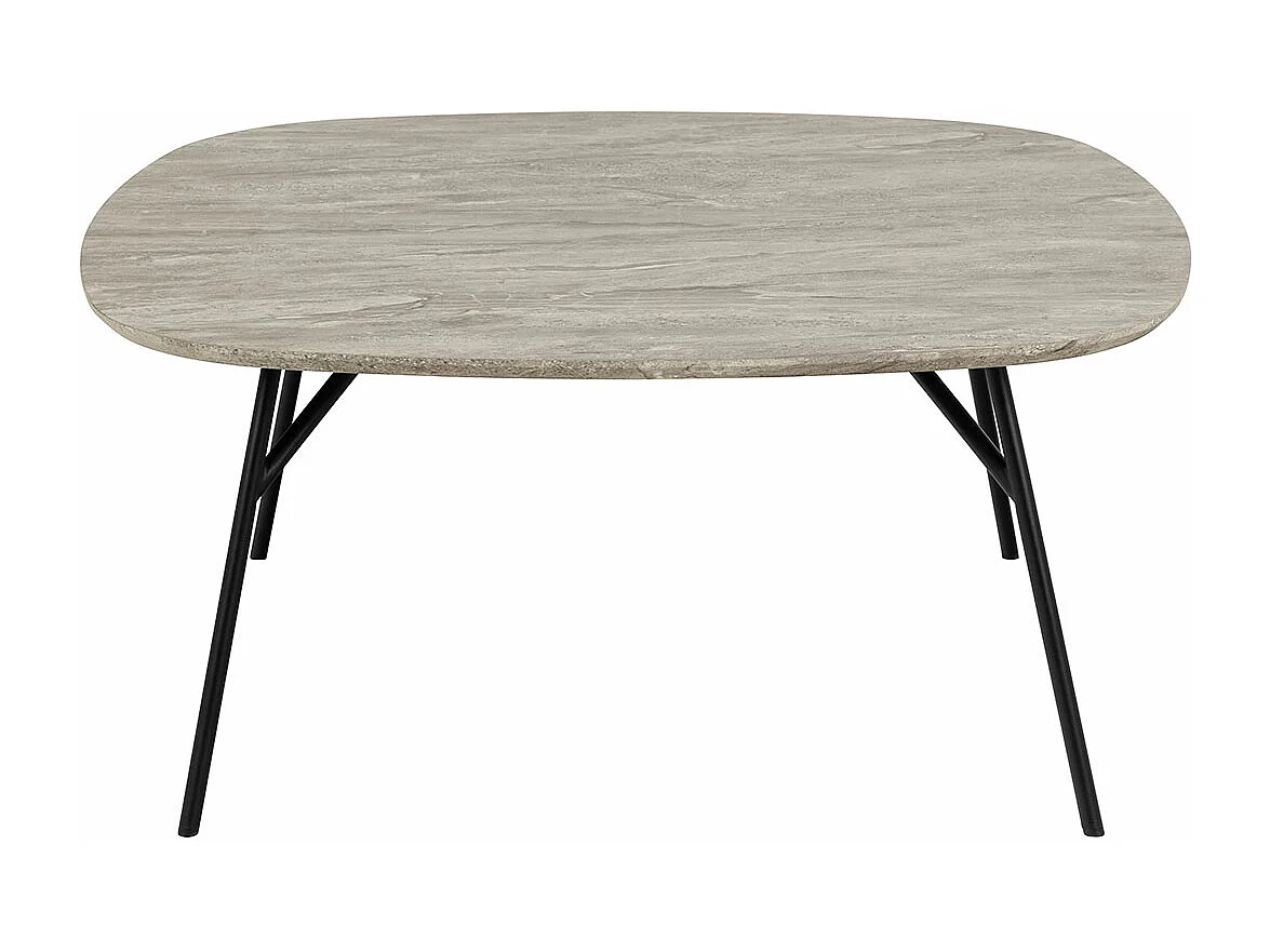 Caracas table basse gris.