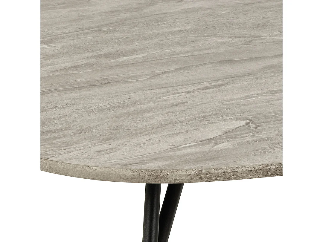 Caracas table basse gris.