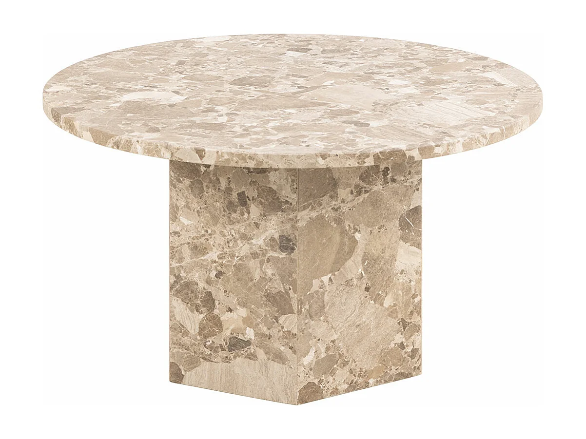 Naxos table basse marron.