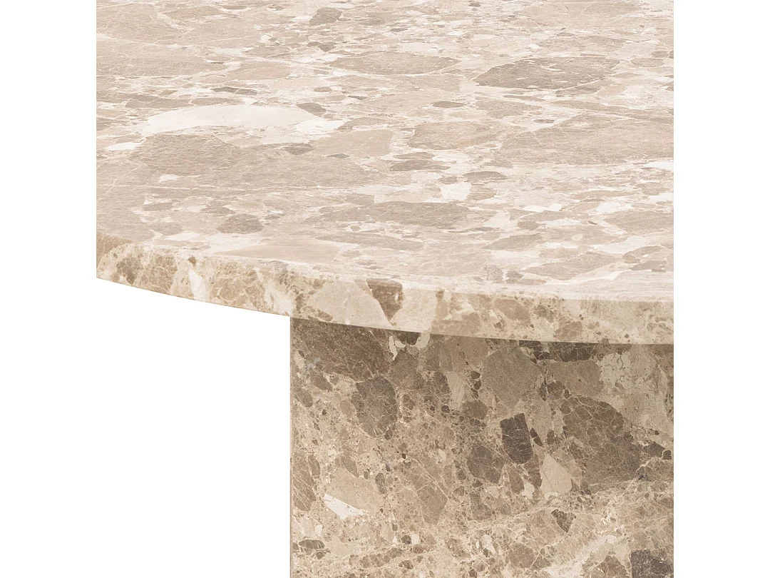 Naxos table basse marron.