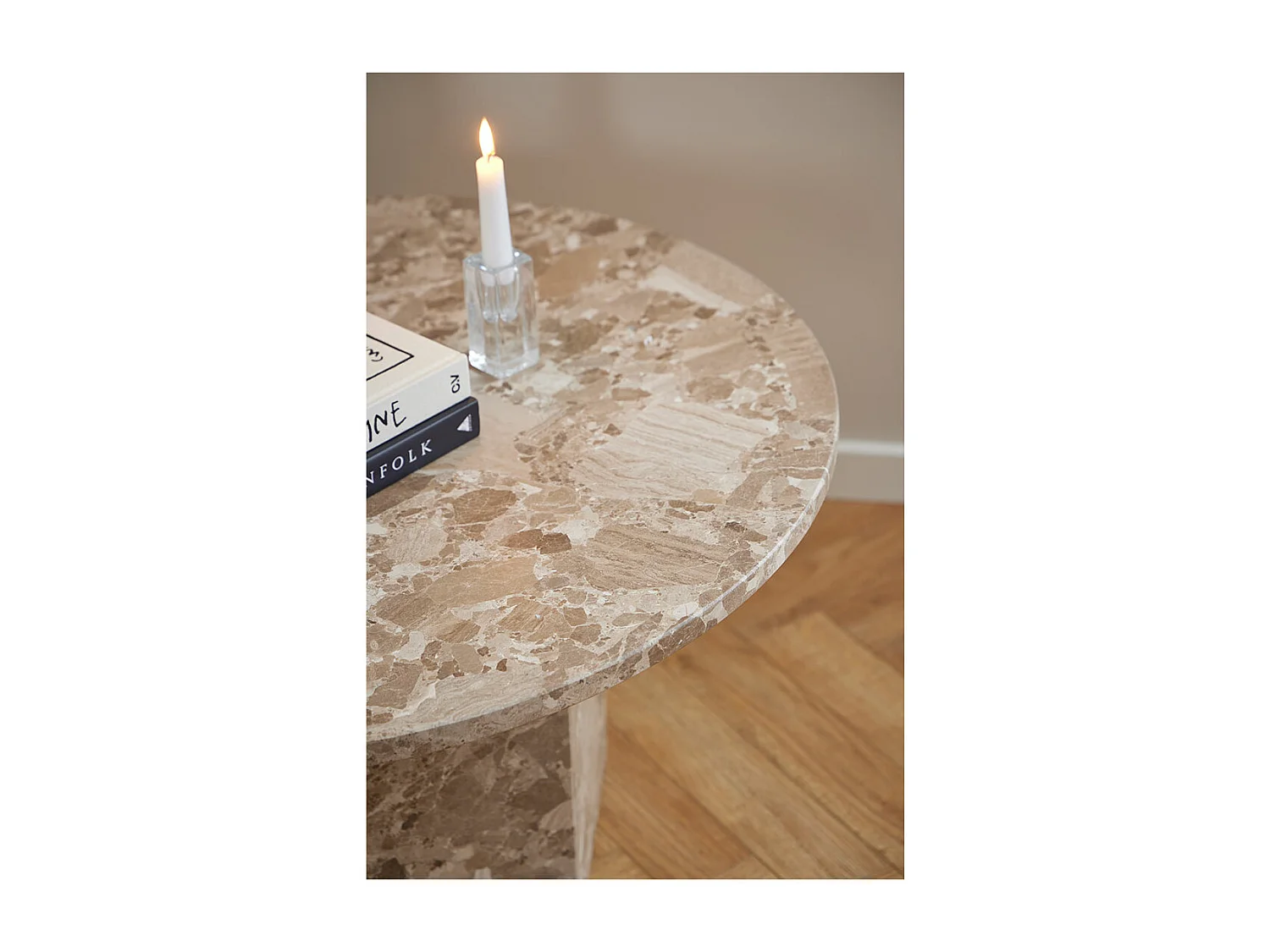 Naxos table basse marron.