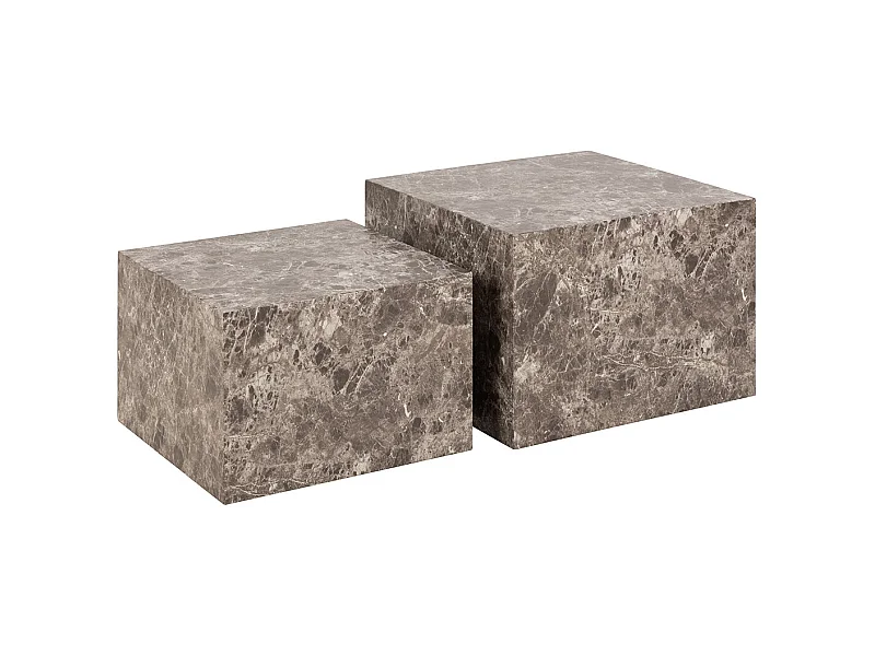 Dice Couchtisch Braun.