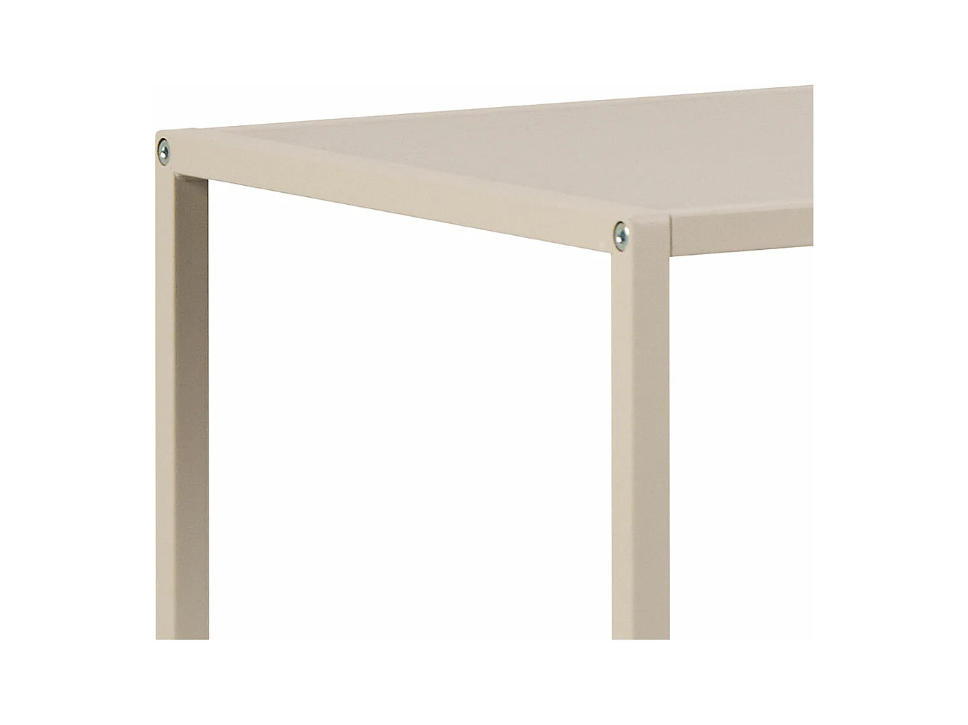 Seaford bibliothèque 4 étagères grises.