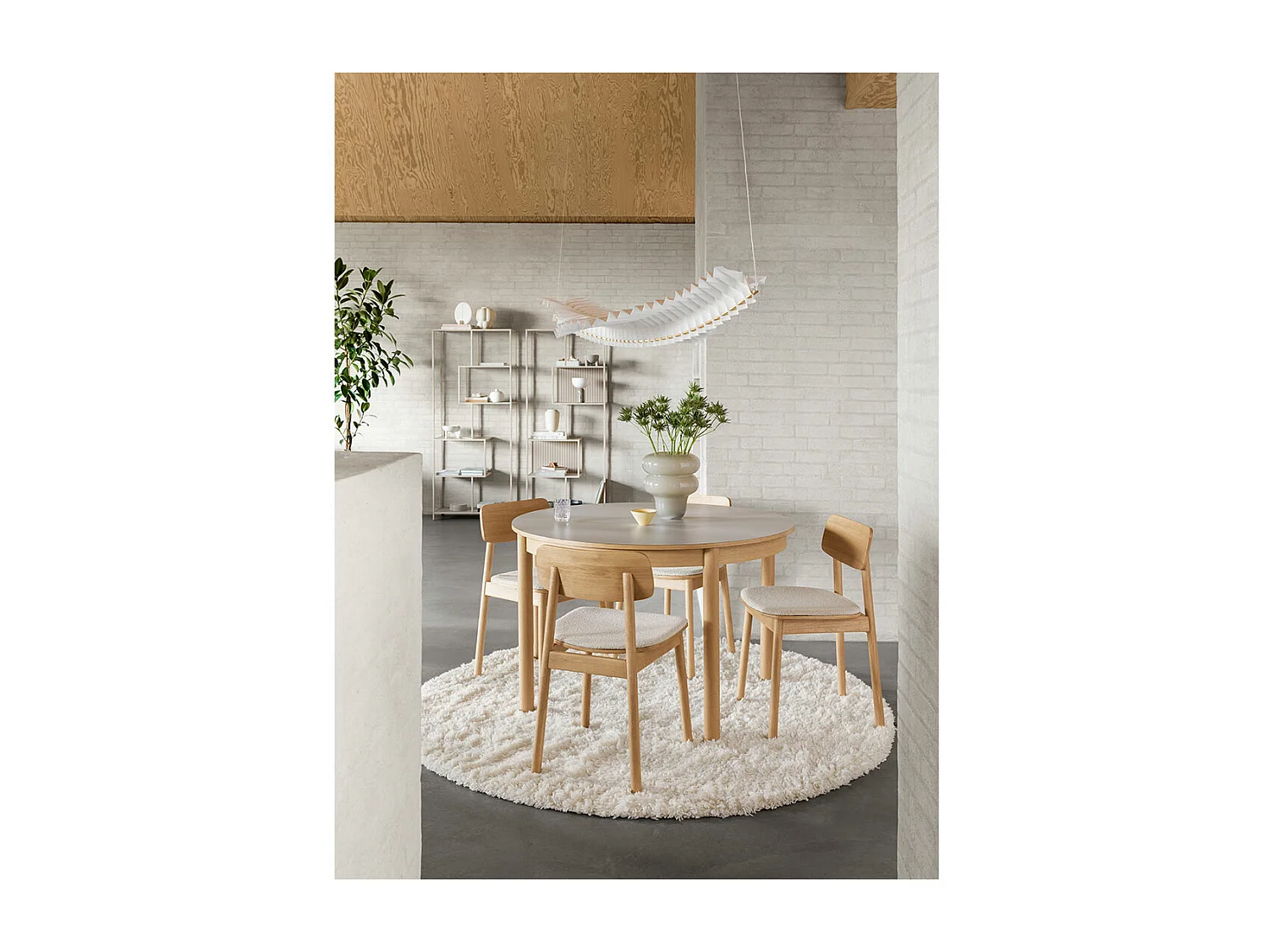 Sea wandkast 5 planken grijs.