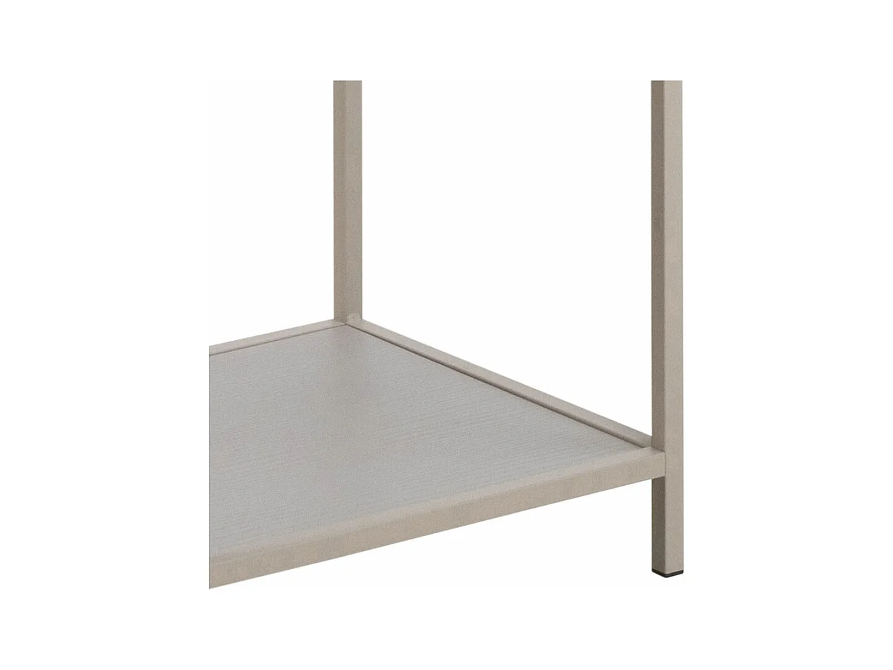 Seaford bibliothèque 2 tiroirs 4 étagères grises.