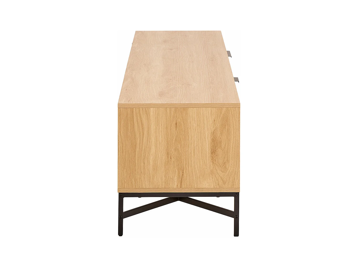 Jaipur TV Tisch 3 Türen Eiche Dekor.