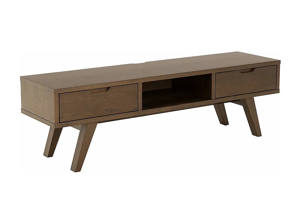 A-Line meuble TV 2 tiroirs gris.