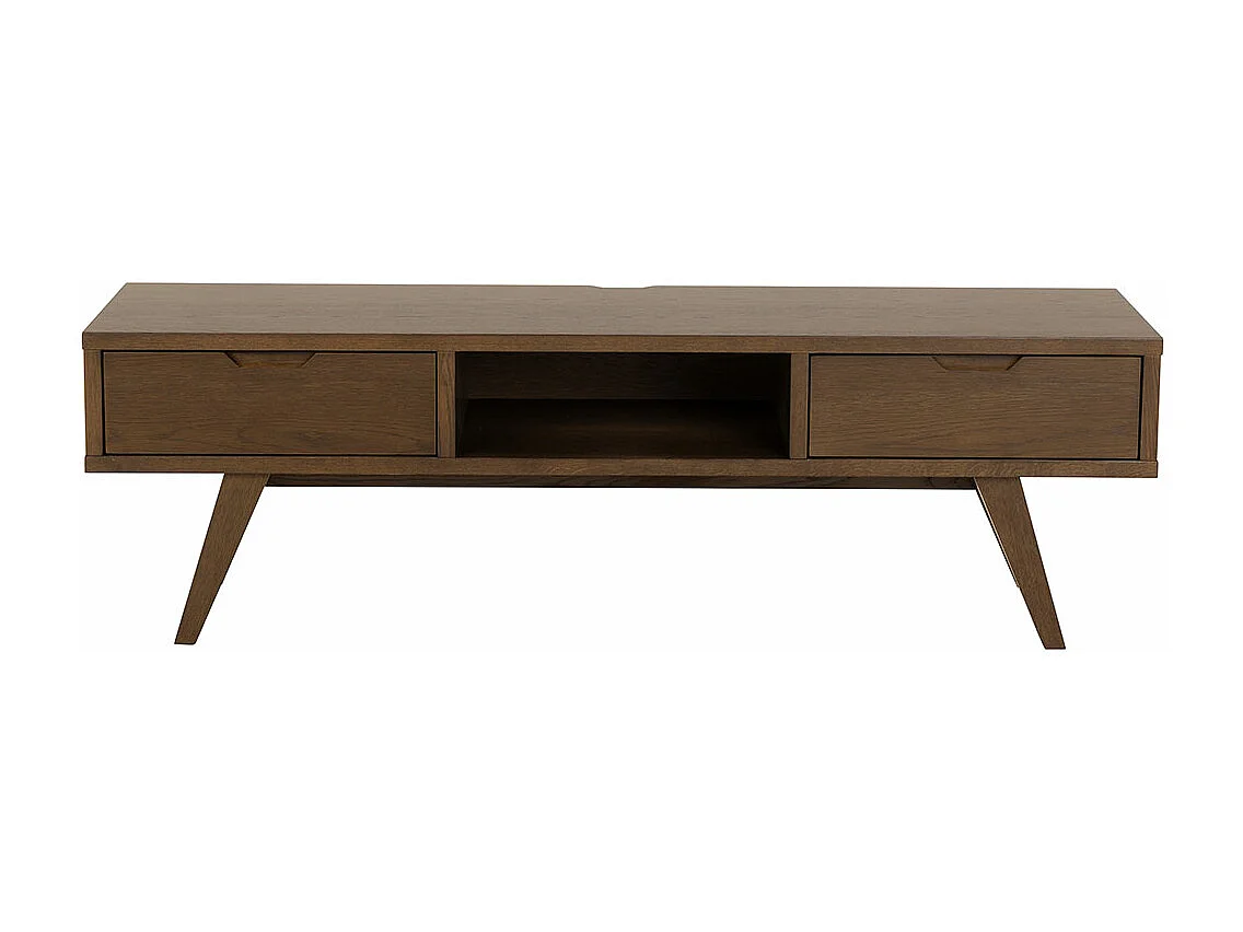 A-Line meuble TV 2 tiroirs gris.