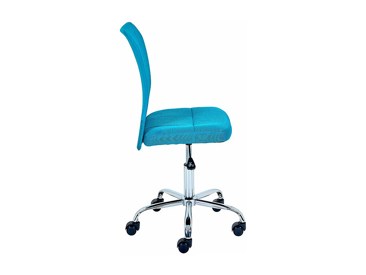 Bonnie kantoorstoel turquoise.