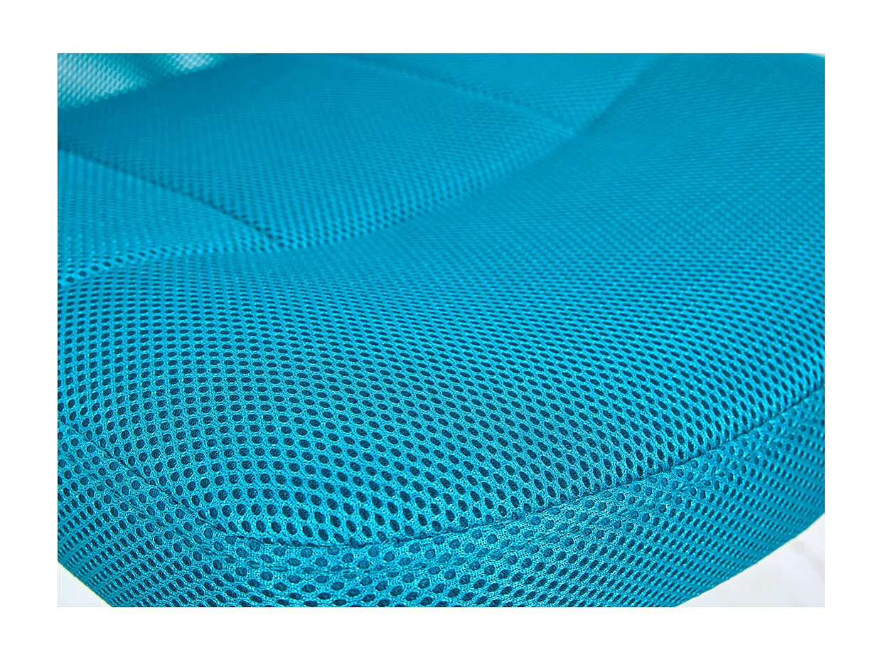 Bonnie kantoorstoel turquoise.