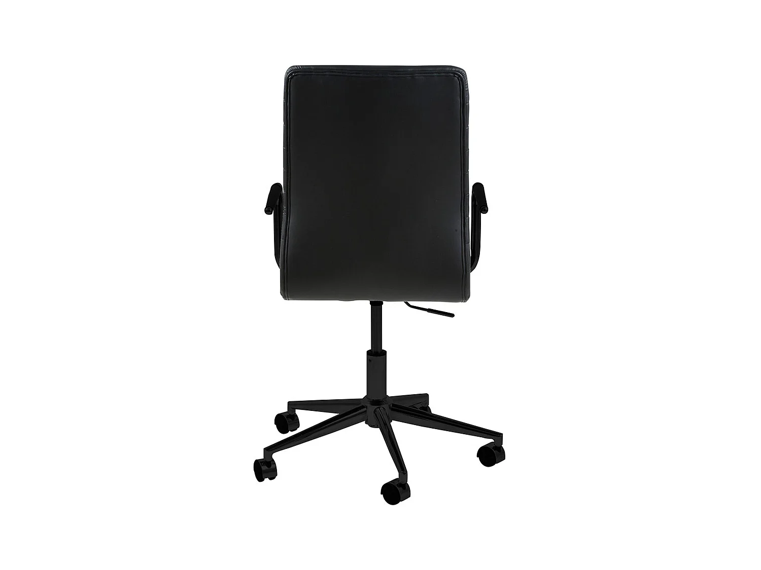 Winslow chaise de bureau PU cuir noire.