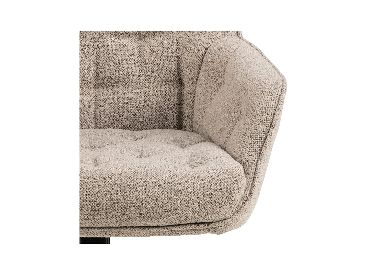 Erik Bürostuhl Bouclé beige.