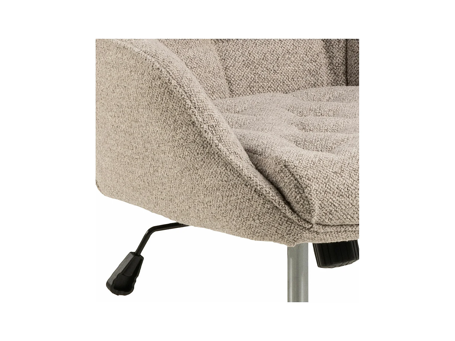 Erik Bürostuhl Bouclé beige.