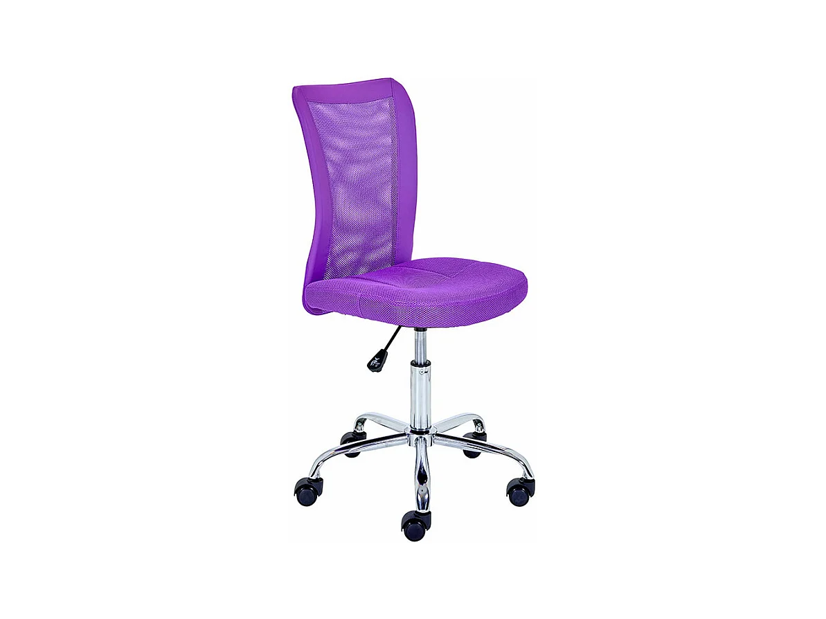 Bonnie chaise de bureau violet.