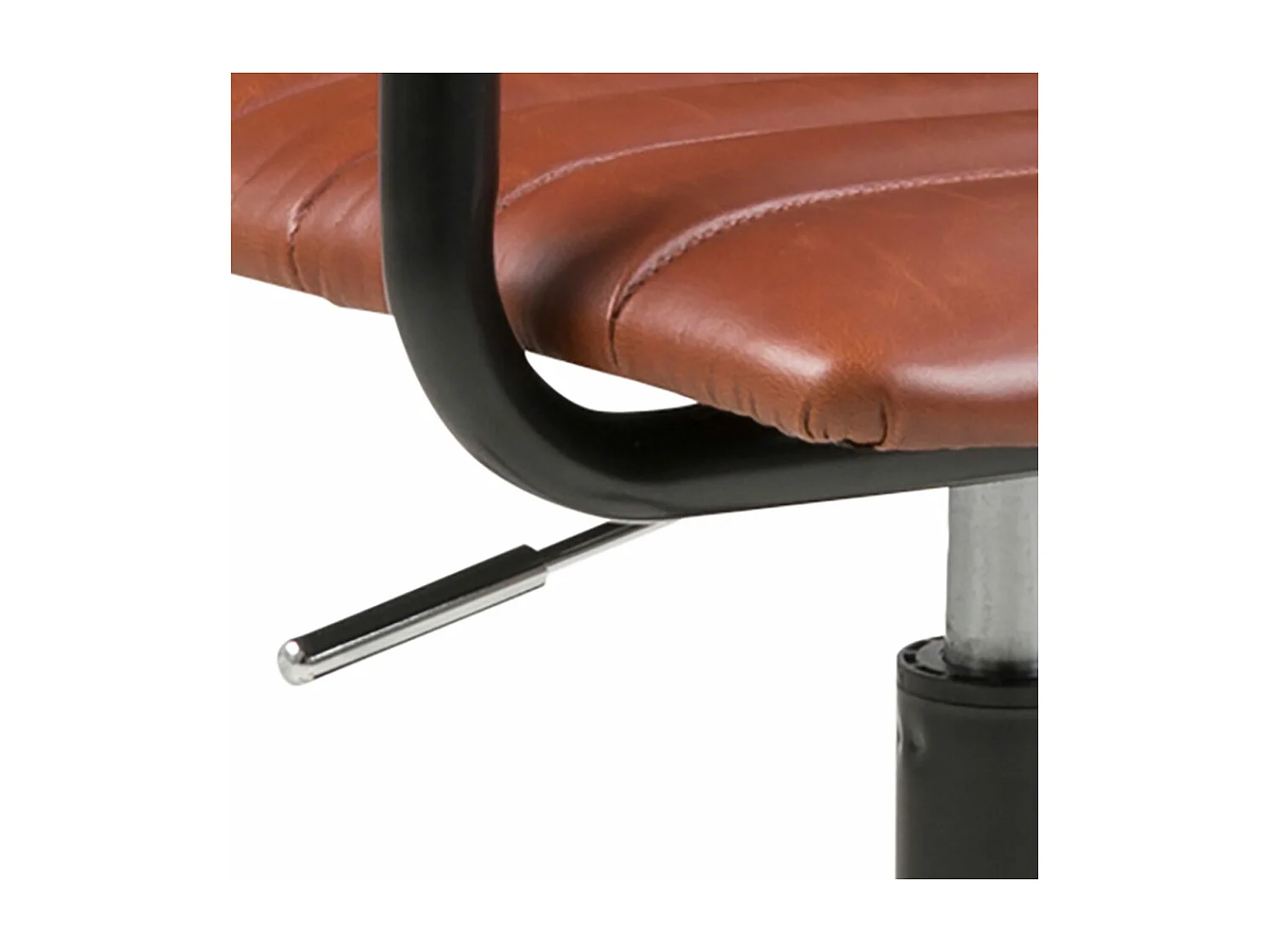 Winslow Bürostuhl PU Kunstleder braun.