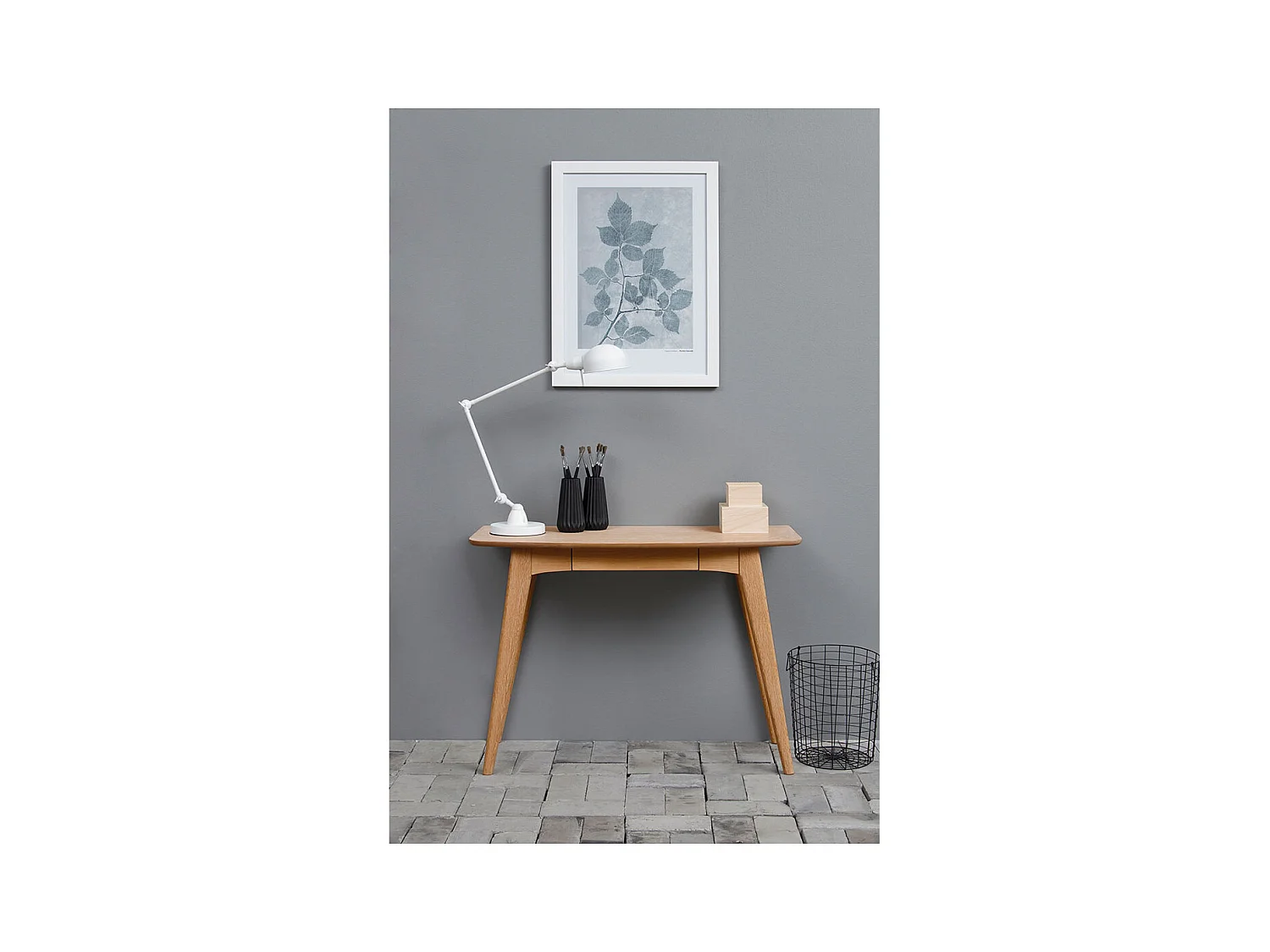 Woodstock bureau 1 tiroir nature.