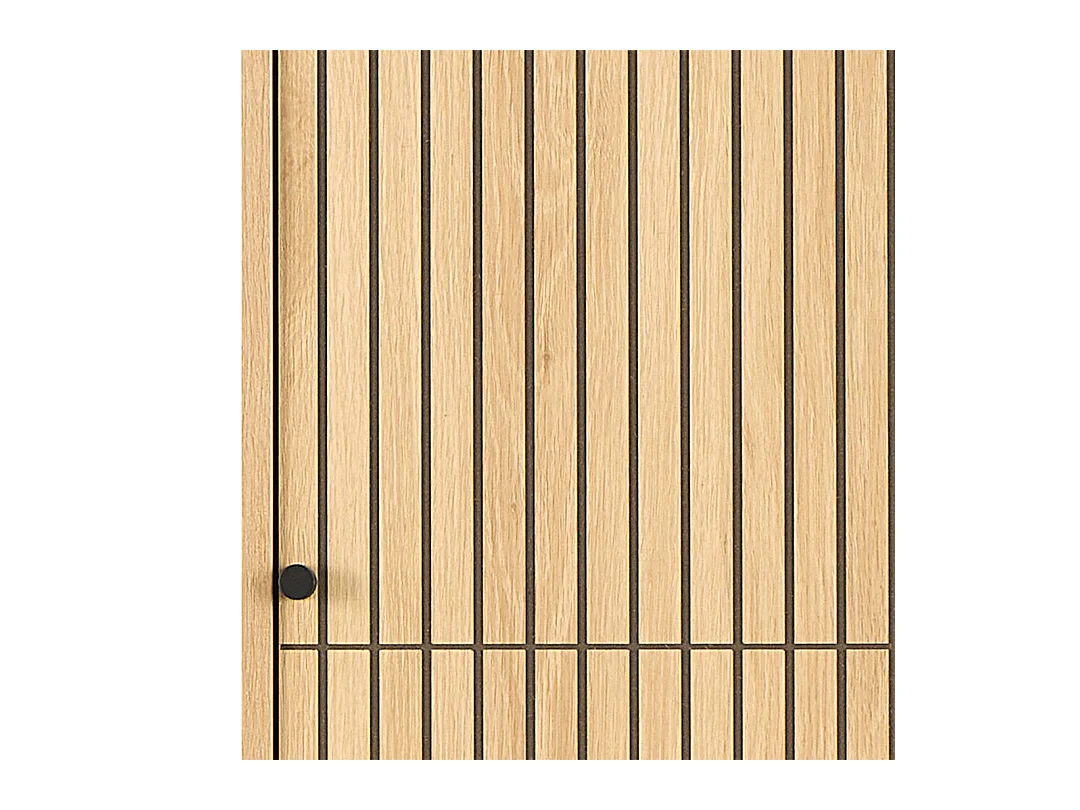 Albany armoire de rangement 2 portes 2 étagères nature.