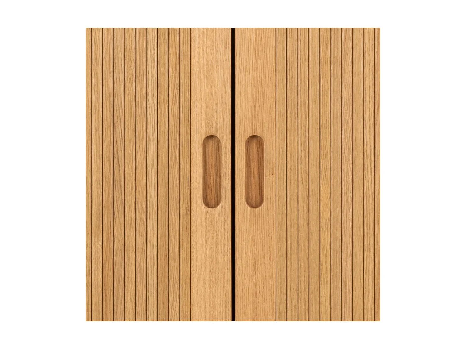 Langley Kleiderschrank 2 Türen 1 Regal Natur.