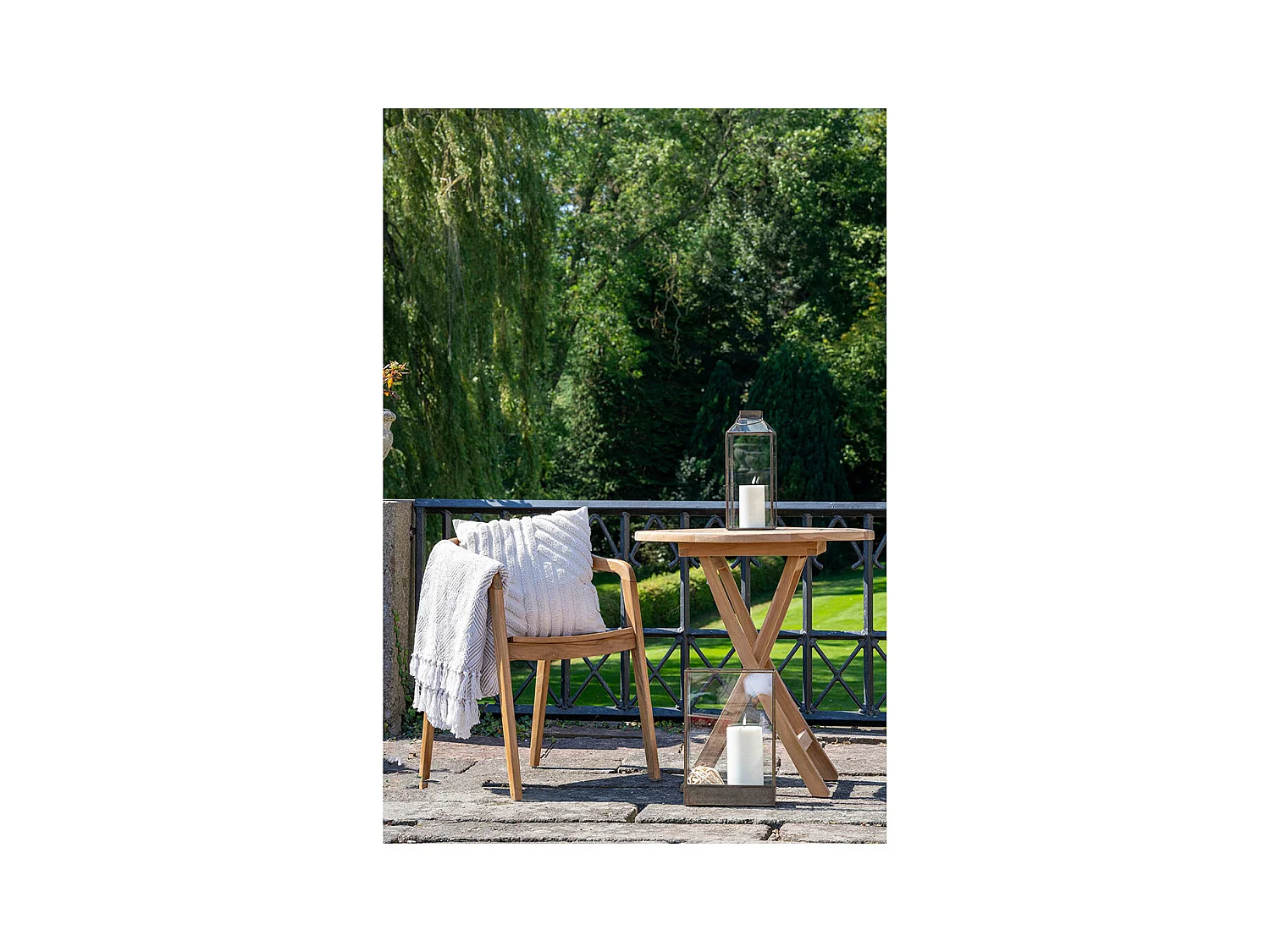 Mysore lanterne aspect laiton antique.