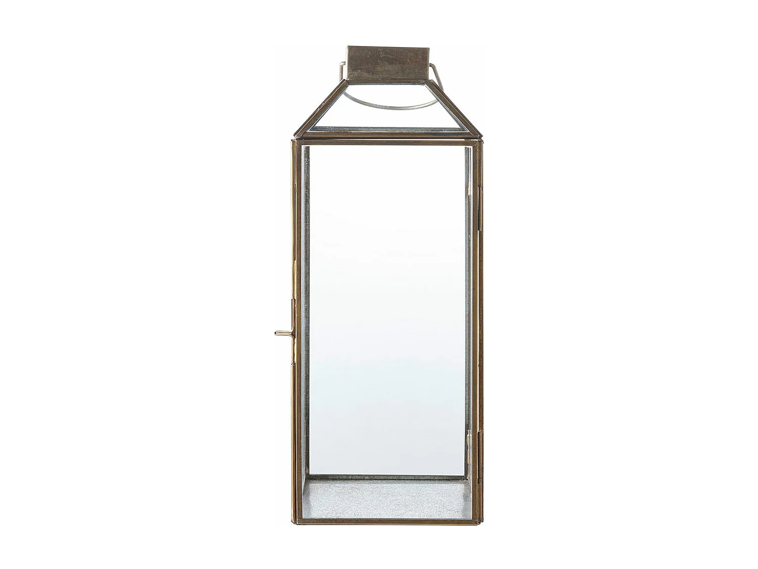 Mysore lanterne aspect laiton antique.