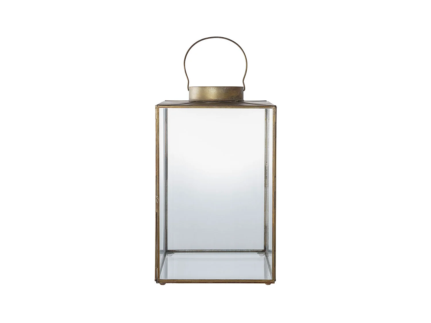 Mohali lanterne aspect laiton antique.