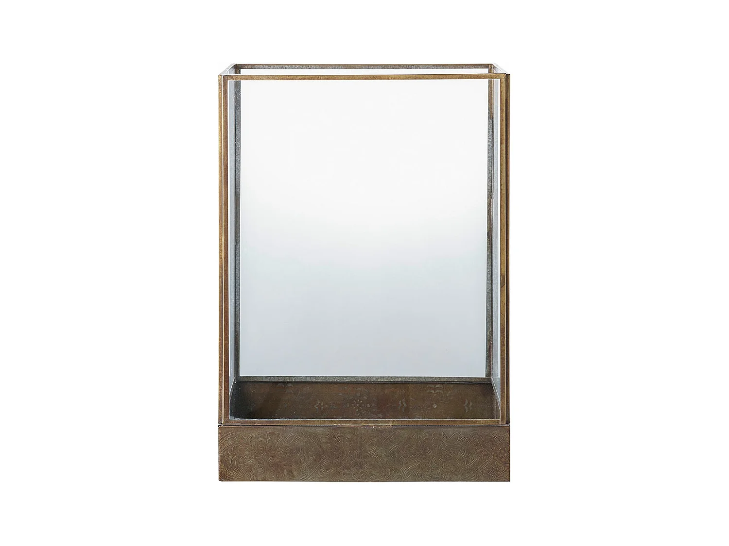 Manali lanterne aspect laiton antique.