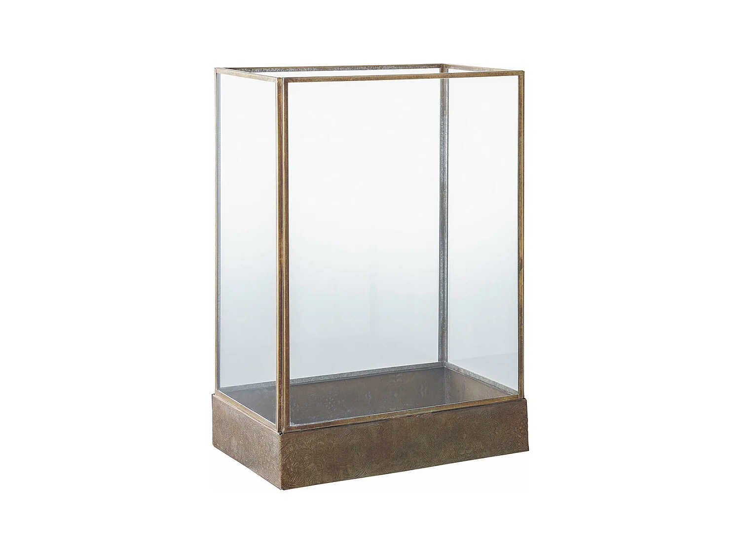 Manali lanterne aspect laiton antique.