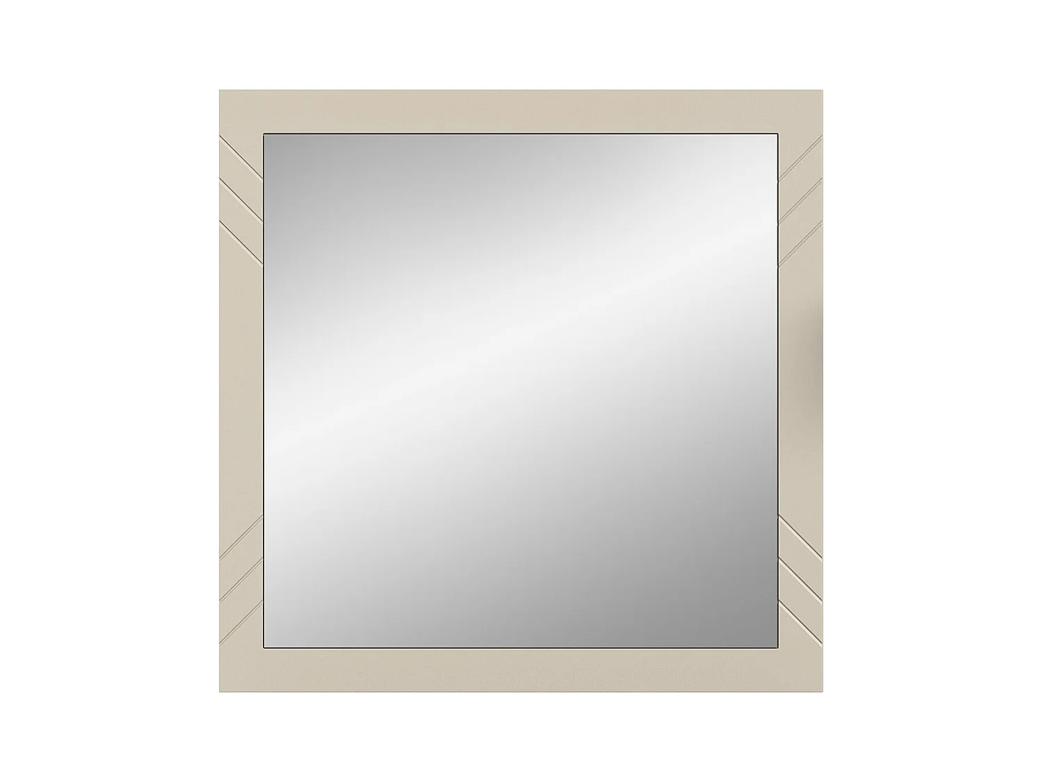 Notes miroir beige mat, miroir.