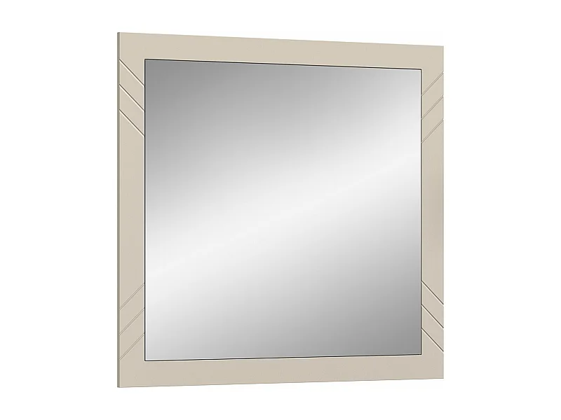 Notes miroir beige mat, miroir.