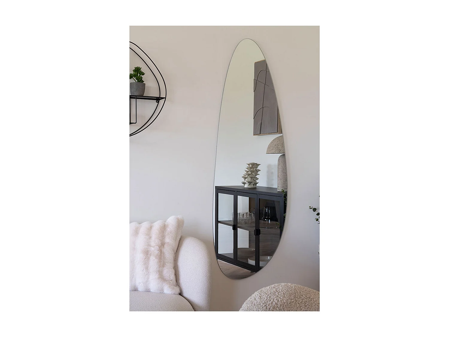 Pagani miroir 57x160cm verre.