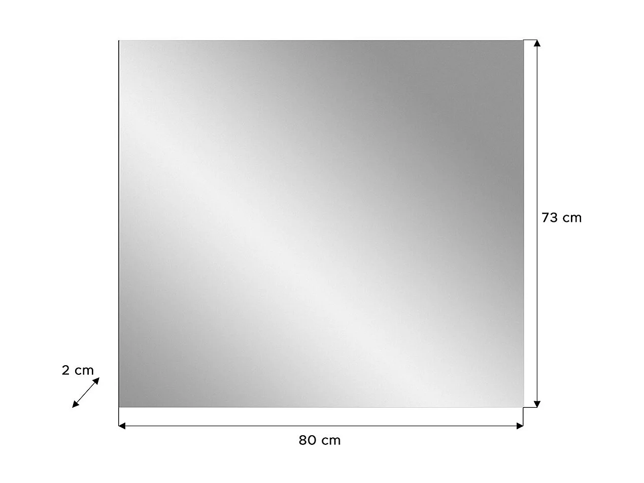 Canu spiegel eiken decor.