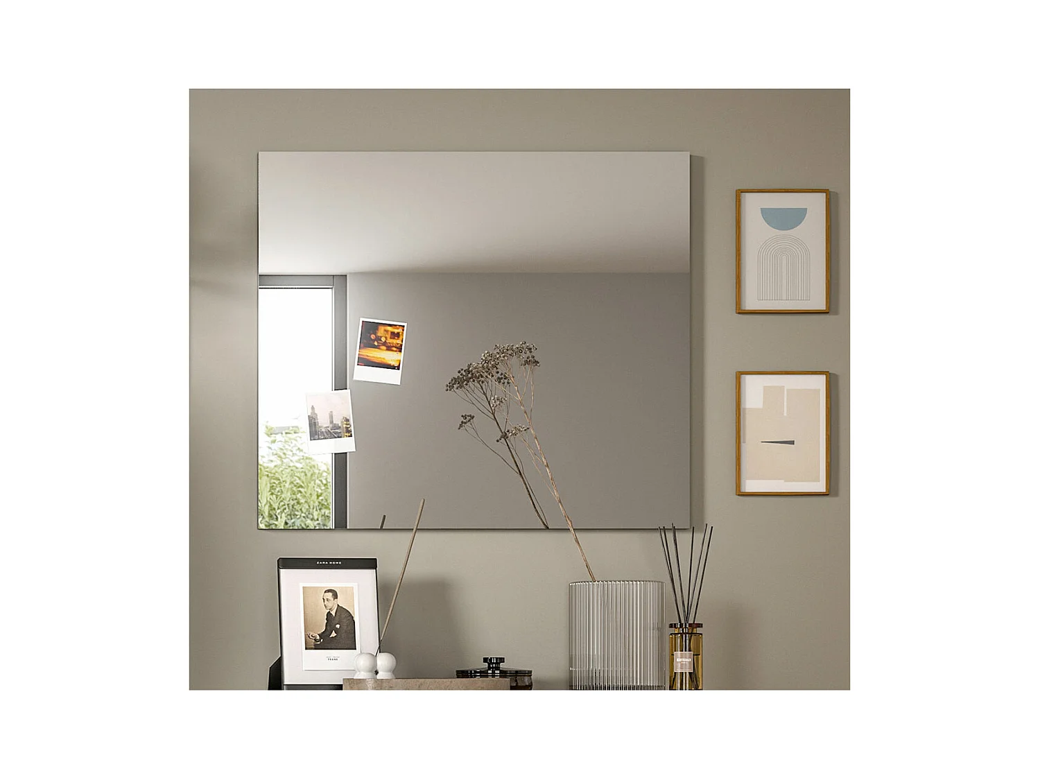 Salsa miroir blanc brillant.