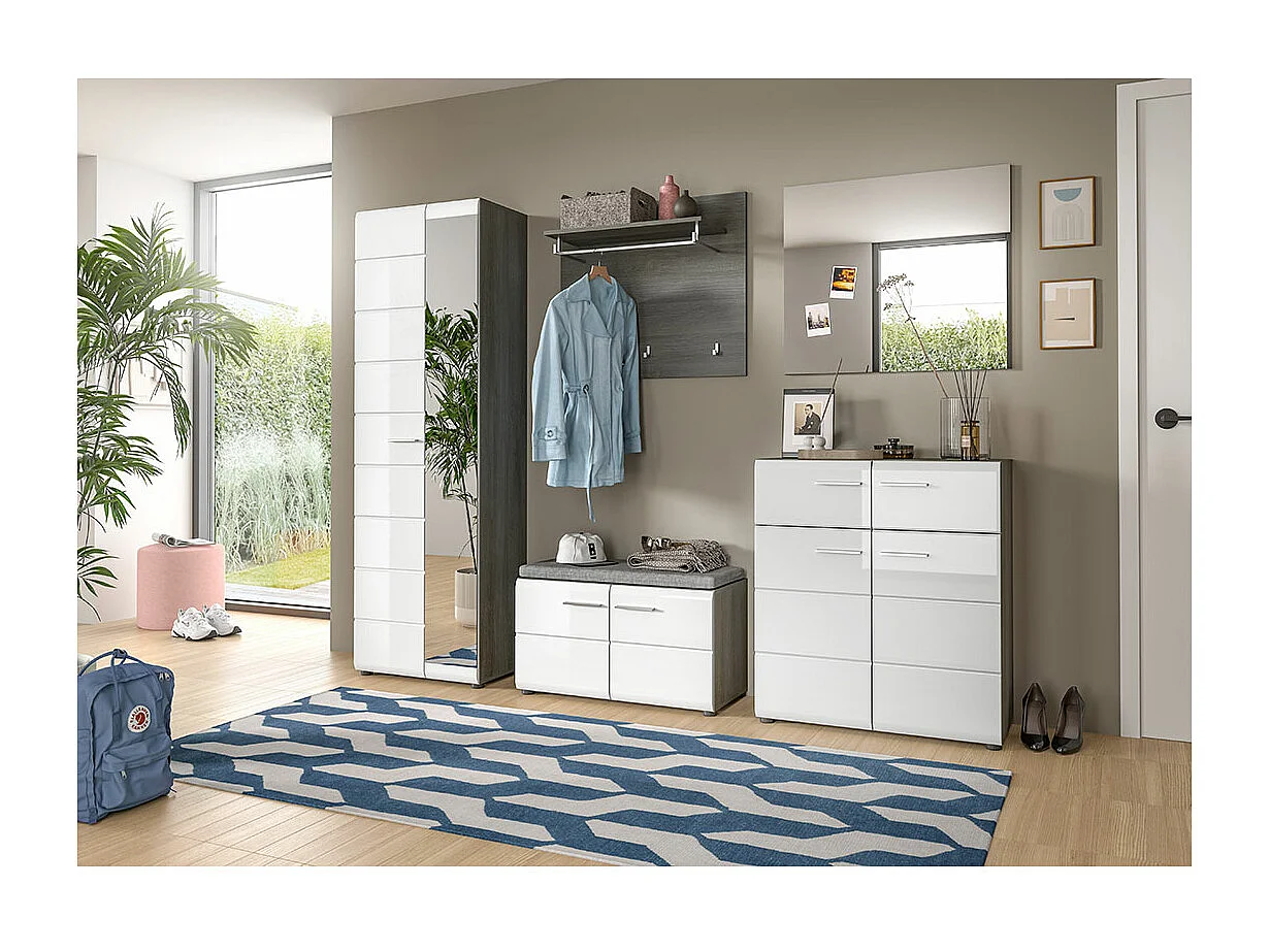 Salsa miroir blanc brillant.