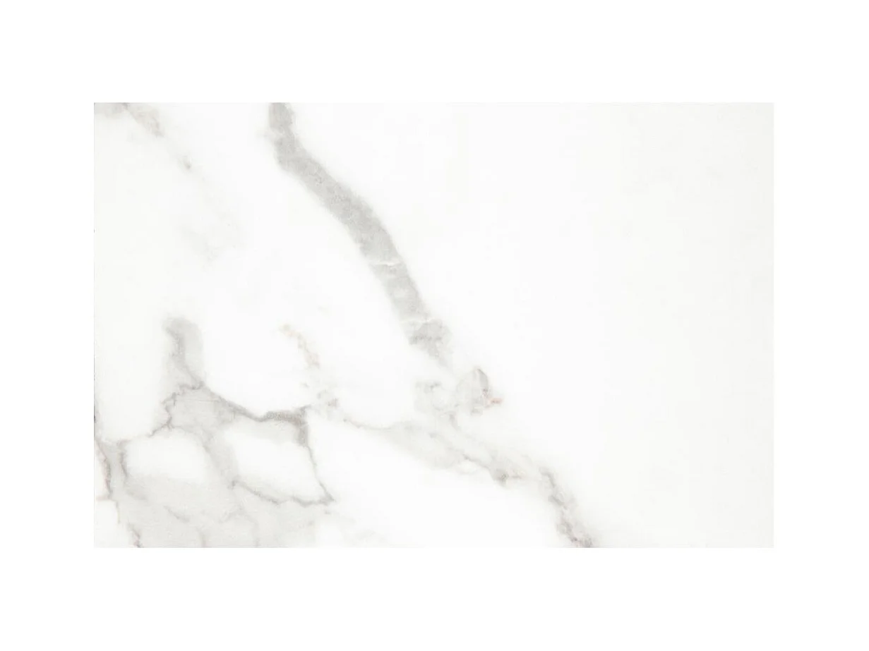 Tilst ensemble pour salle à manger table à manger impression marbre blanc 90x160 4 chaises velours noir.