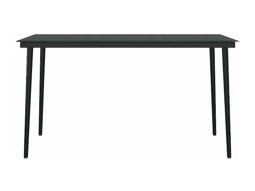 Ensemble à manger jardin coussins 5 pcs gris poly rotin verre