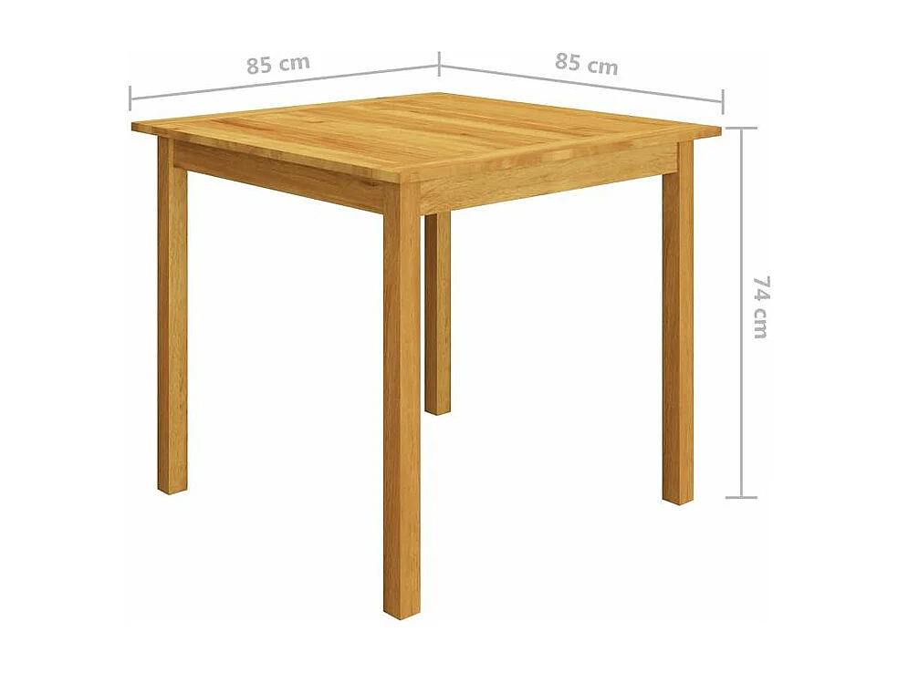 Ensemble de salle à manger de jardin 5 pcs Noir