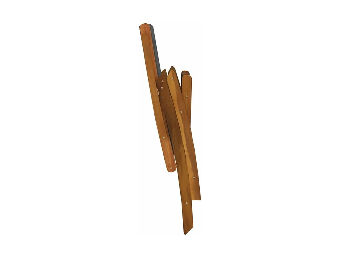 Ensemble à manger de jardin 9pcs bois d'acacia solide textilène