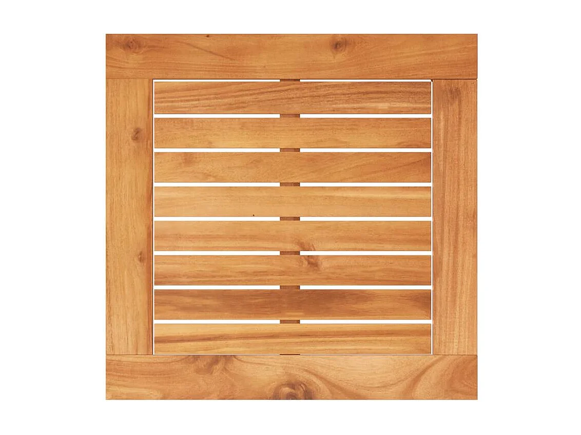 Ensemble de bistro et coussins 3 pcs mélange beige rotin acacia