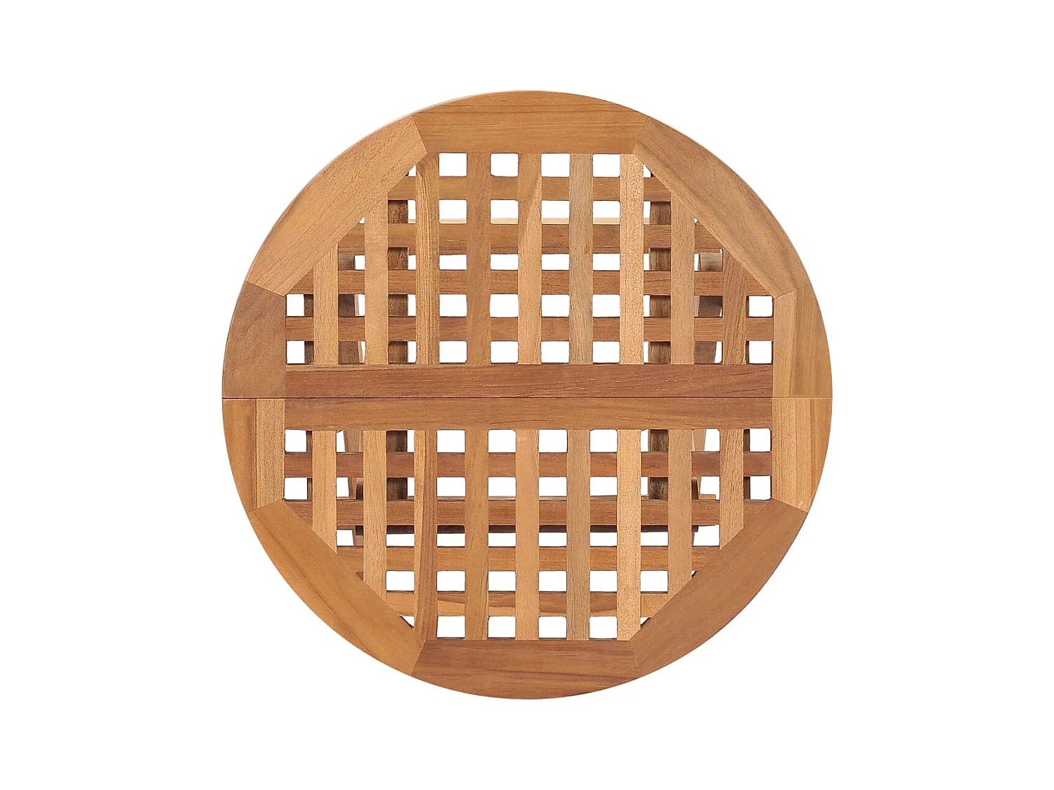 Mobilier à dîner d'extérieur pliable 3 pcs Bois solide de teck