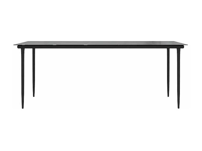 Ensemble à manger jardin coussins 7pcs marron rpoly otin verre