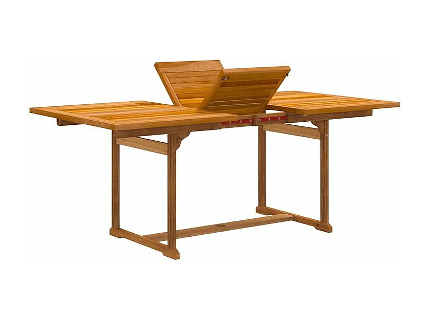 Ensemble à manger de jardin 5pcs bois d'acacia solide textilène