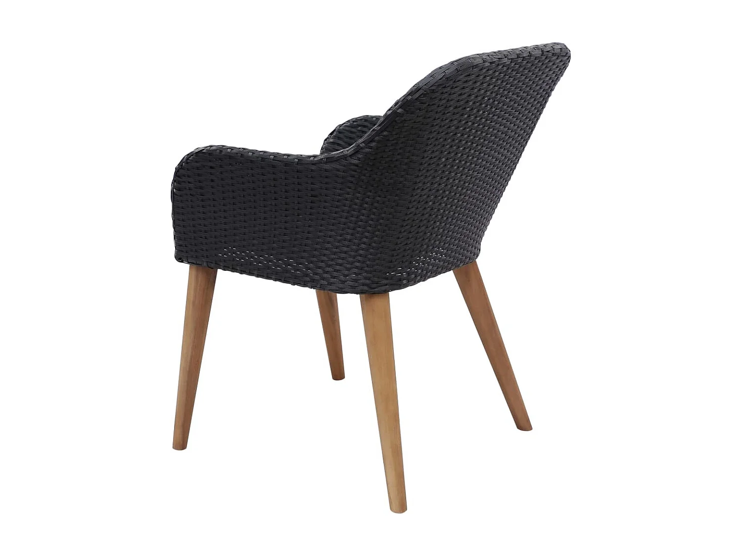 Ensemble de salle à manger de jardin 7 pcs Noir 70