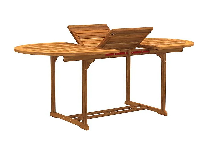 Ensemble à manger de jardin 5pcs bois d'acacia solide textilène